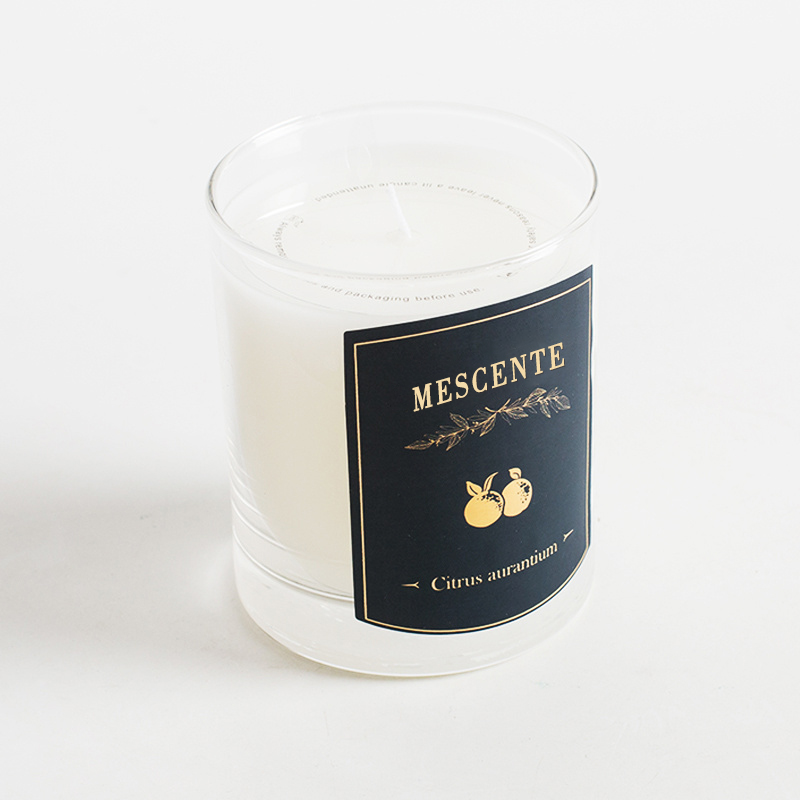 M & Odorem nativus Decorative Luxuria Suspendisse Secretum Label odorata SOY Cera Candle