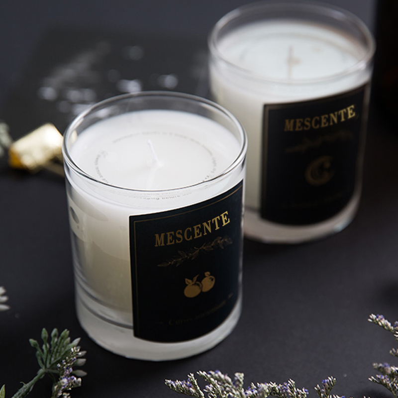 M & Odorem nativus Decorative Luxuria Suspendisse Secretum Label odorata SOY Cera Candle