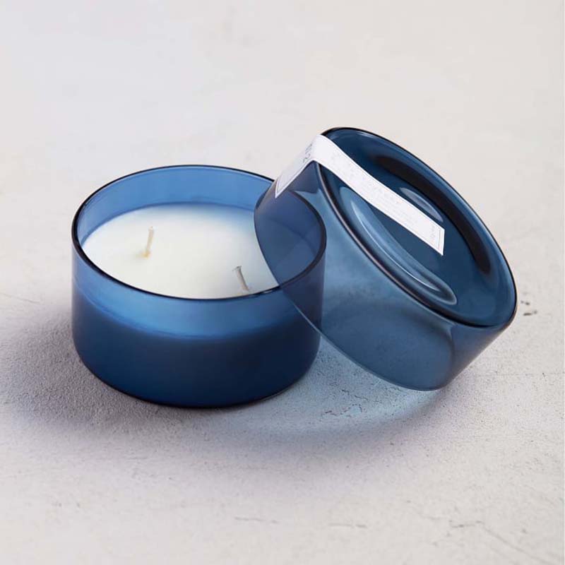 Deliciae Parvus Custom Private Label Relaxa Scent Candles Cum Lid