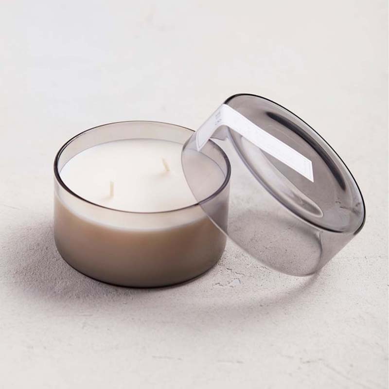 Deliciae Parvus Custom Private Label Relaxa Scent Candles Cum Lid