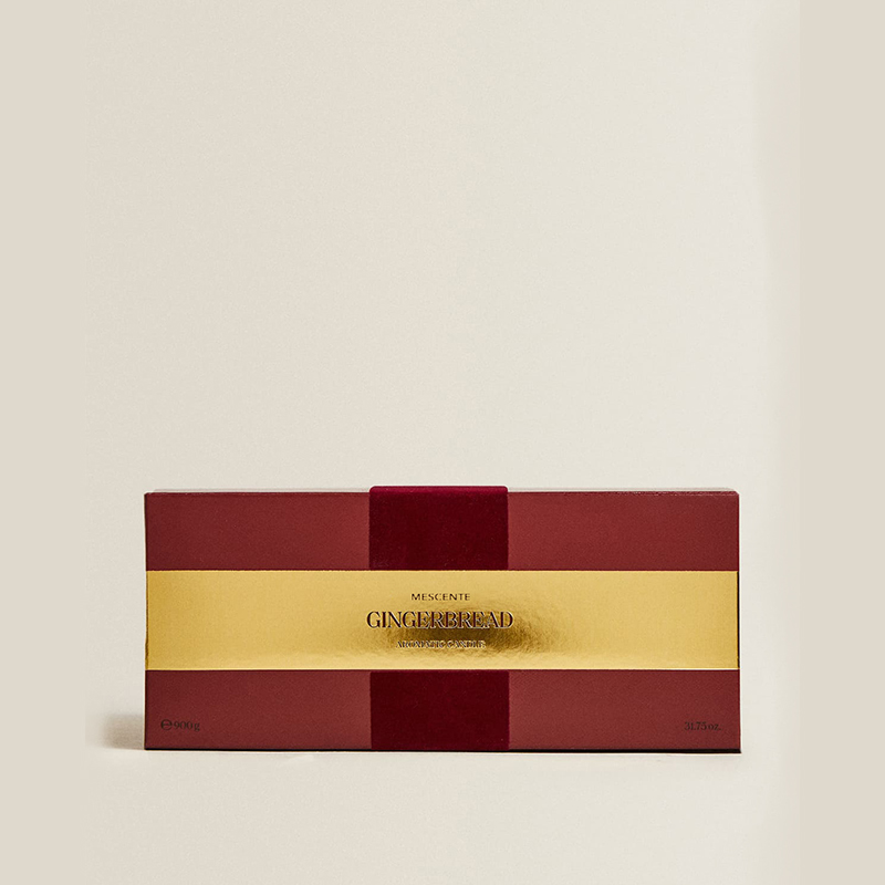 M&odore Custom Luxuria 3 Wicks Candles Privatum Secretum Label Nigrum Matte Vitri Candelae odoratae