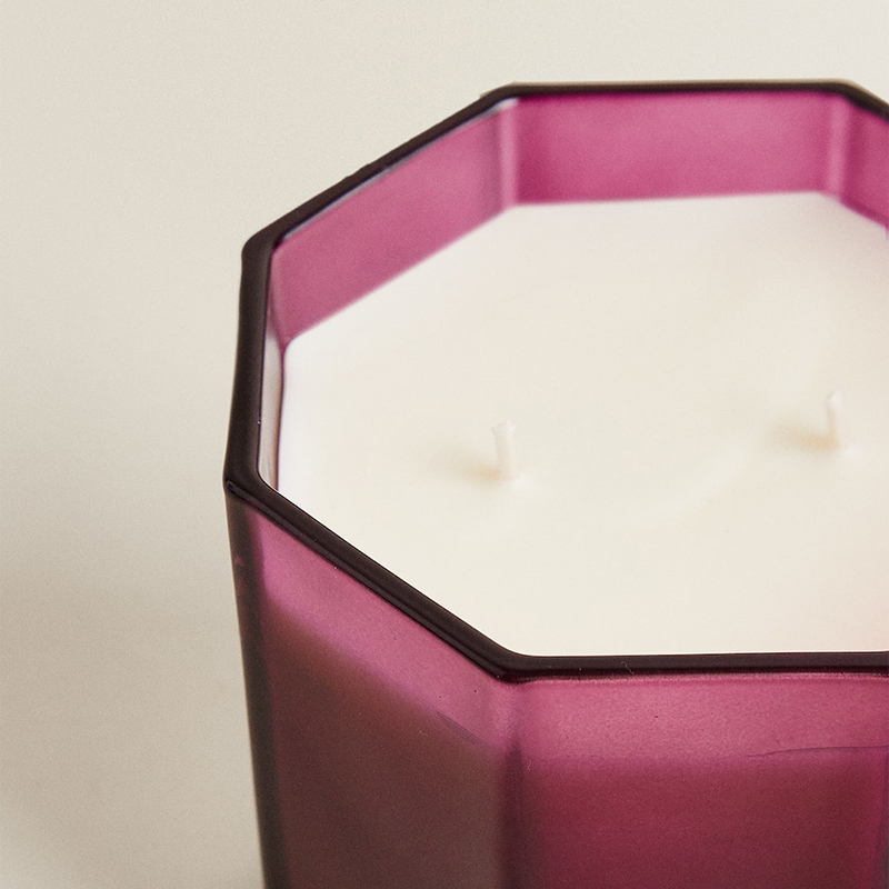 Luxuria Nativitatis Solent Candles Aromatherapy Aroma Soy Cerae Candles in Black Glass Jar Gift Box