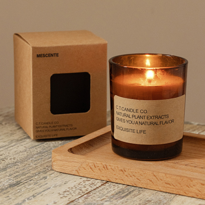 M & odor Luxuria Decor Home Rubrum Diffuser et odoratur lucerna posuit cum arca packaging