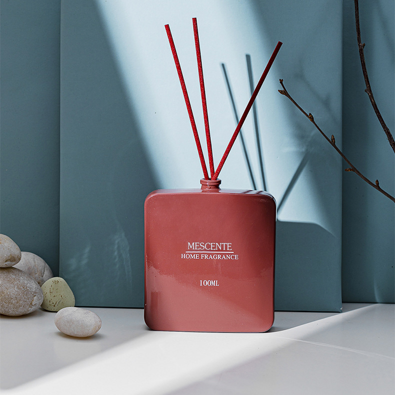 M & odor Custom Private Label Domus Fragrantiam Rubrum Diffusers Set Donum