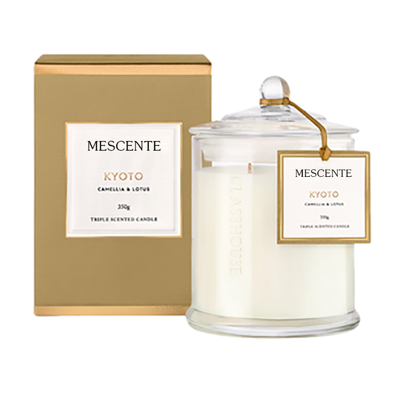 M&Solent Wholesale Luxuria Custom Private Label Christmas Domed Jar odorated Soy Candles With Lid