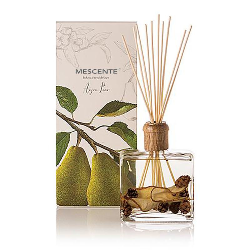 Wholesale High Quality Luxuria Custom Private Label Flower Sola Wood Aroma Reed Diffuser With Box