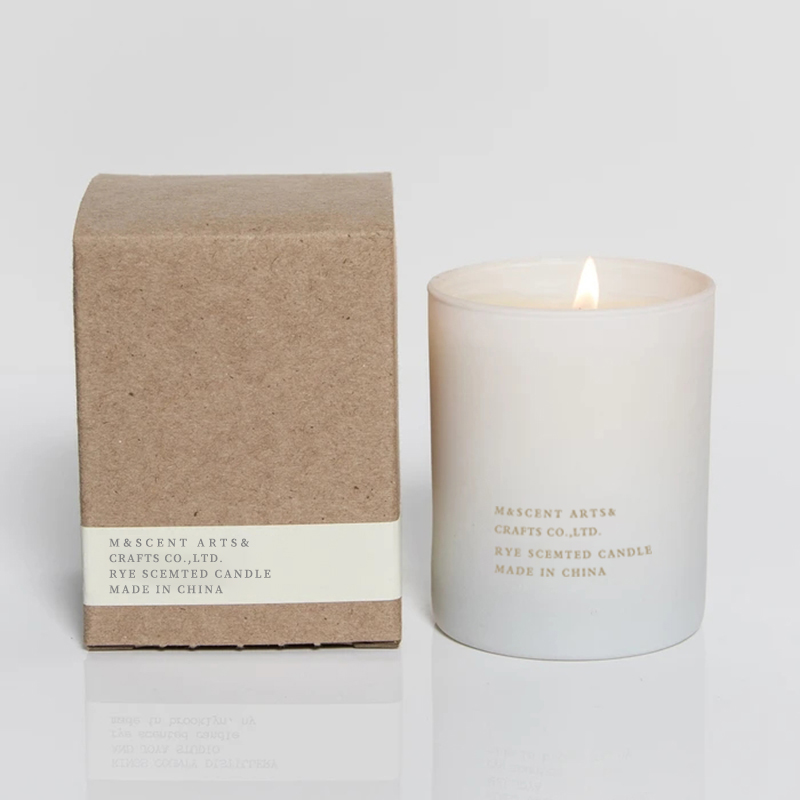 M & Odorem Lupum Cheap Private Label Large White Wood Wick Aromatherapy odoratum Essentiale Oleum Candles