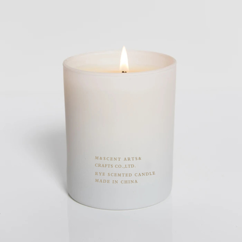 M & Odorem Lupum Cheap Private Label Large White Wood Wick Aromatherapy odoratum Essentiale Oleum Candles