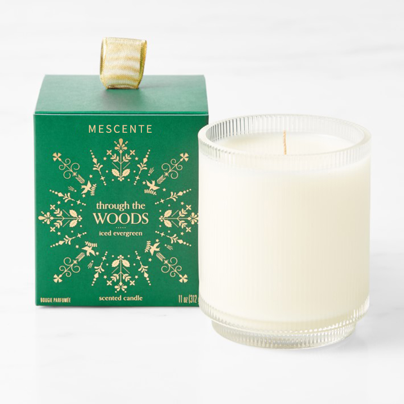 M&Solent Custom Made Logo Homemade Organic Clarity Solent SOY Candles Private Label In Glass Jar