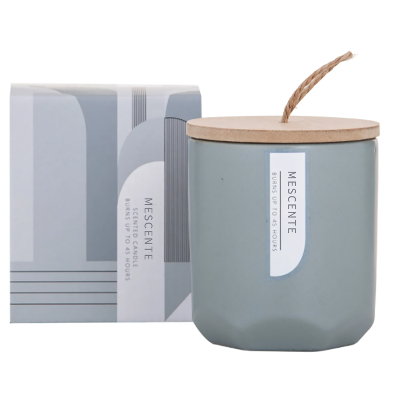 M&Solent Custom Luxuria Crea Tuum Own Wick Solent SOY Candle Manufacturer in Glass Jar