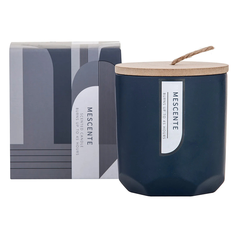 M&Solent Custom Luxuria Crea Tuum Own Wick Solent SOY Candle Manufacturer in Glass Jar