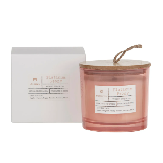 M&OLENT Aromatherphy Aromatherphy Solent SOY Candles Secretum Label pro Domus Aromatherphy Set