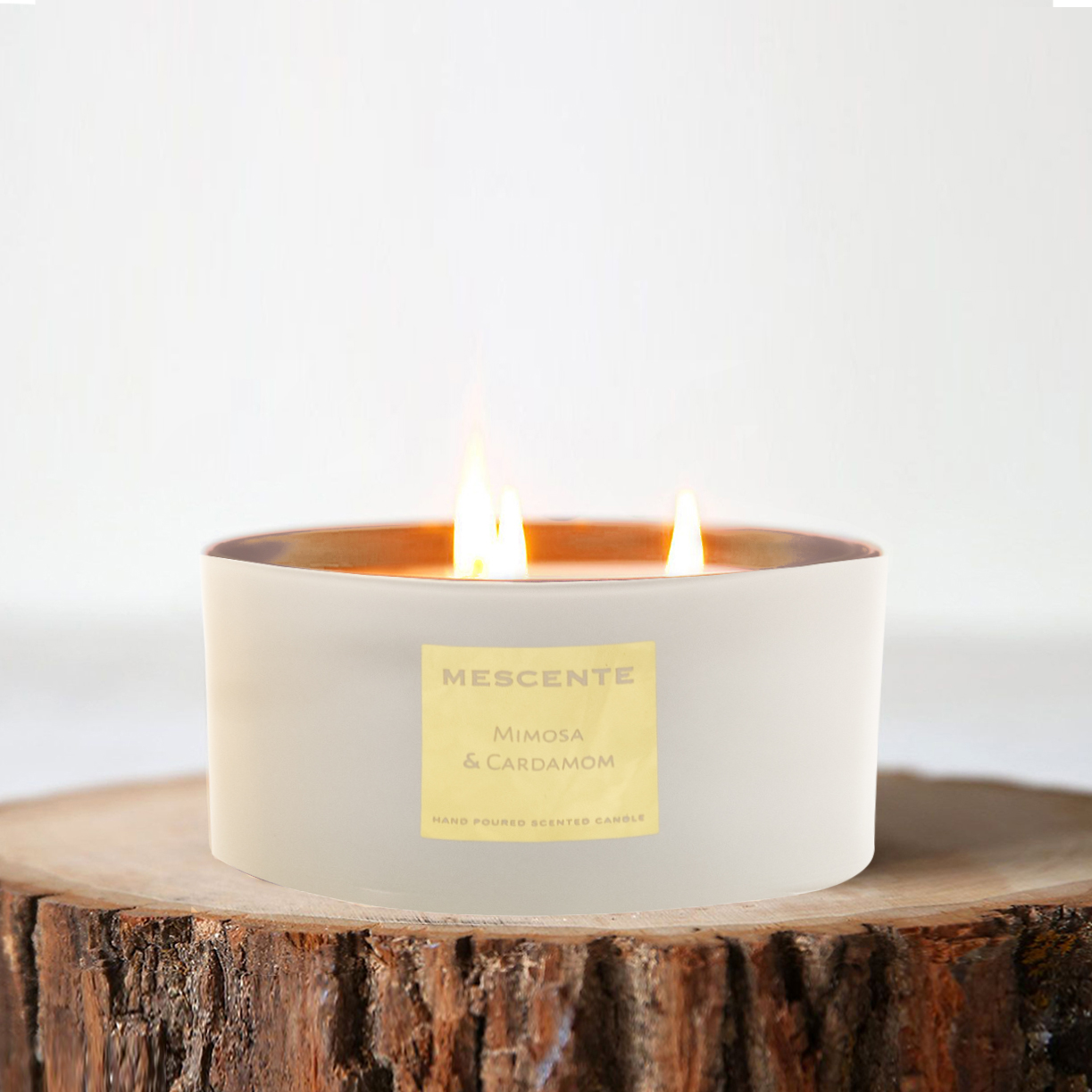M&Solent Lupum decorativum aromatherapy 3 linum odoratum Cocoes palmae candelae donum set