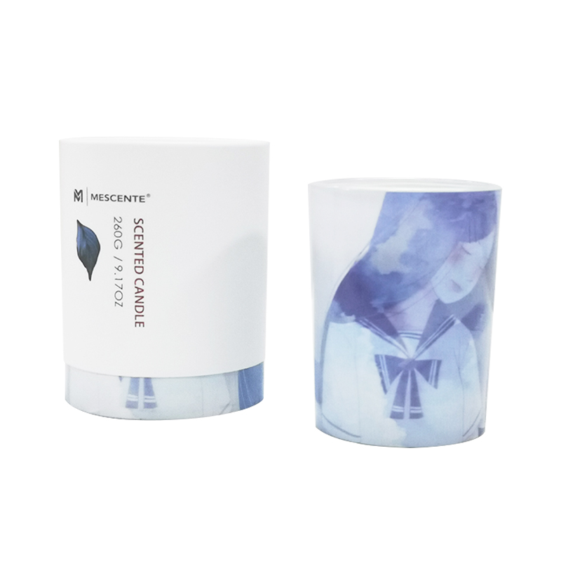 M&Solent Lupum privatum label viridis vitreae vitreae palmae candelae spirituales