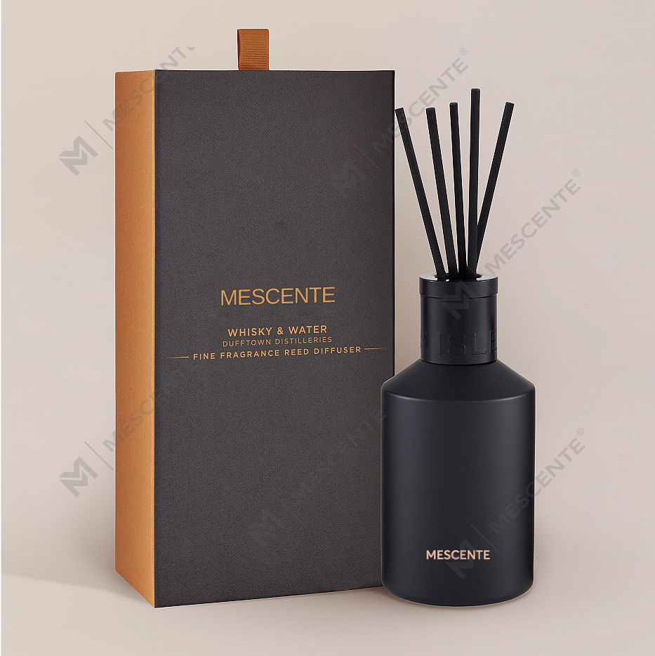 Oem Printed Box 20ml Square Ceramic Vranjes Wooden Cap House Unguentum Aroma Reed Diffuser Oil