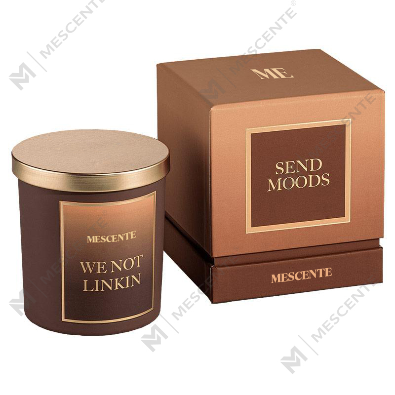 M&Solent Wholesale New Luxuria Custom Private Label Christmas Crystal Jars Kerzen Solent SOY Candle with Lid