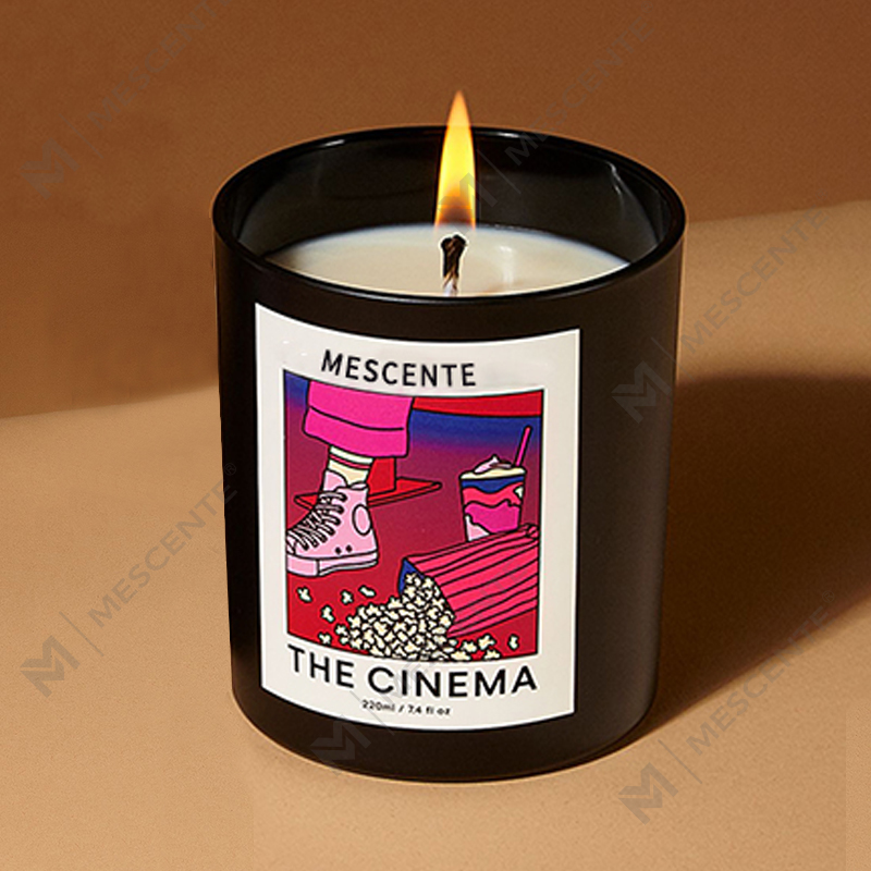 M&Solent Wholesale Luxuria Custom Private Label Handmade Christmas Crystal Aroma Solent Soy Wax Candles