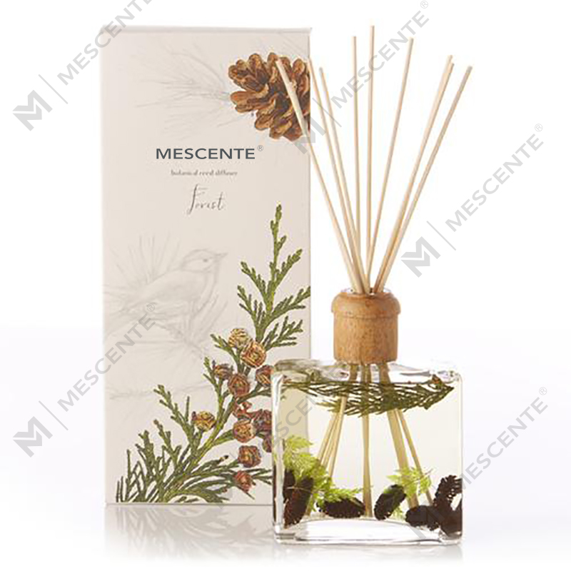 Wholesale High Quality Luxuria Custom Private Label Flower Sola Wood Aroma Reed Diffuser With Box