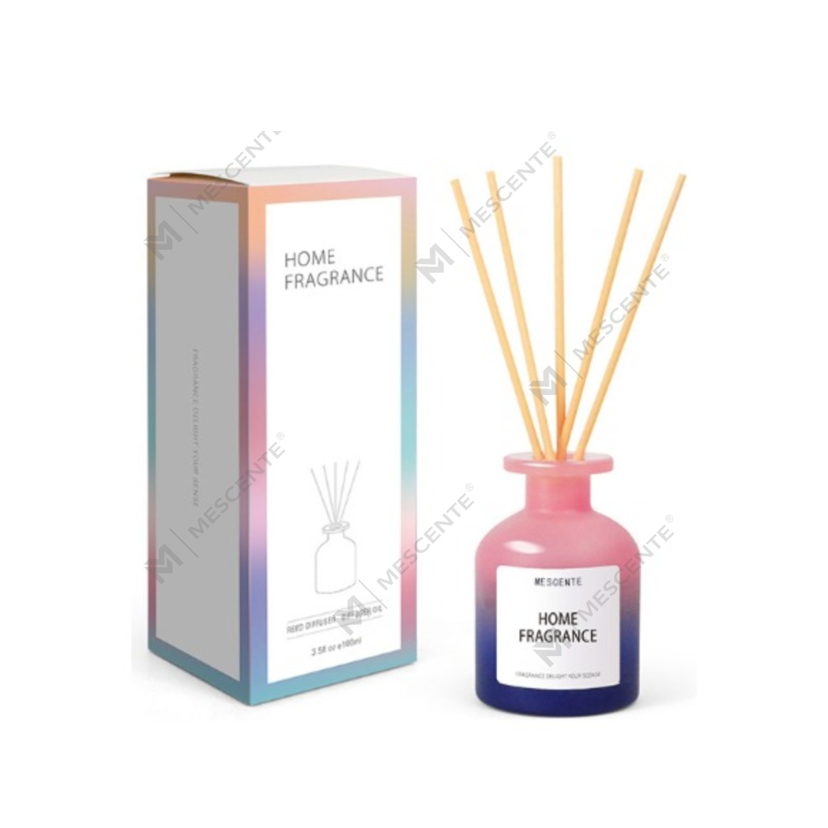 Tutus Unique Vitri Utrem odorem Flores Reed Difusores Oleum Refill Cum Packaging Pyxidas Donum Pone