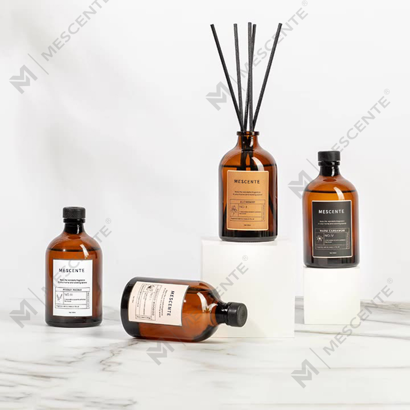 Luxuriae Vitrei Colorful Sticks Fiber Reed Difusores Air Freshener Solvent