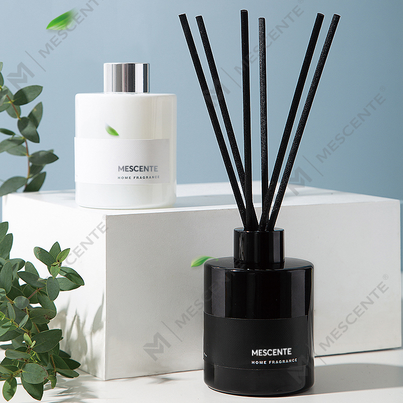 M & Odorem Lupum Luxuria Secretum Label Decorative Flos Lignum Fiber Calamo Difusores cum Stopper
