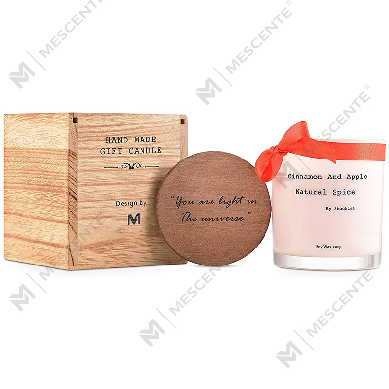 M & Odorem Lupum Luxuria Secretum Label Ceramic Jars odorata calidior Candle ponit opercula in mole