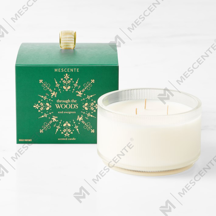 M&Solent Custom Made Logo Homemade Organic Clarity Scented SOY Candles Private Label In Glass Jar