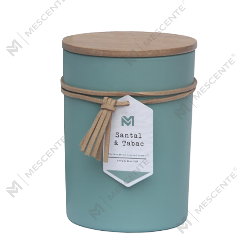 M&S odorem Lupum Secretum Label Lignum Lid Aromatherapy Solet SOY Cera Candle Gift Set In Vitreis Jar