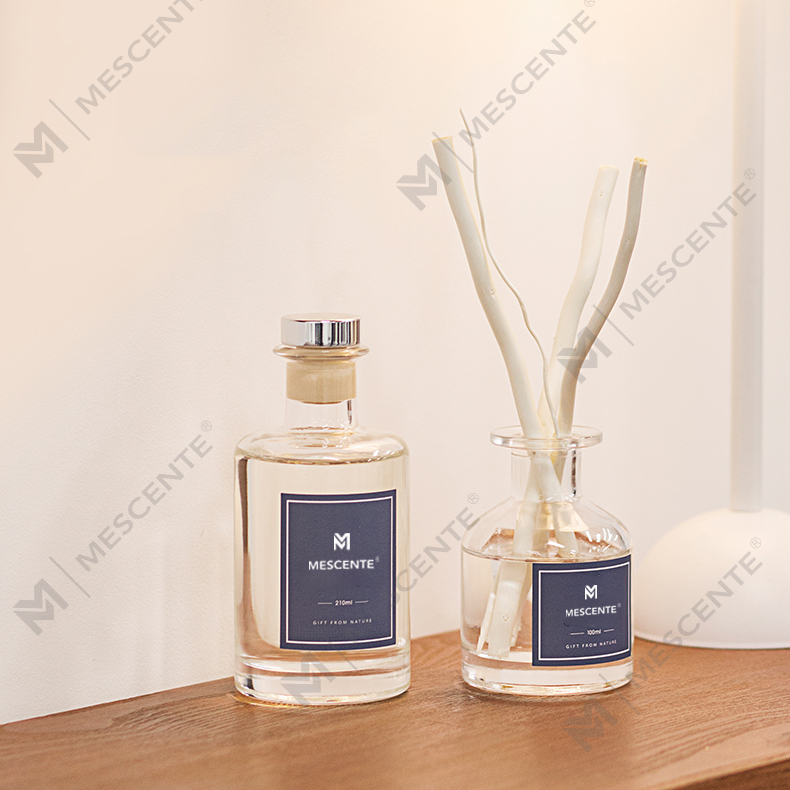 M&Scent Wholesale Luxuria Glass Bottle 2025 New Arrival Latest Design Reed Diffuser