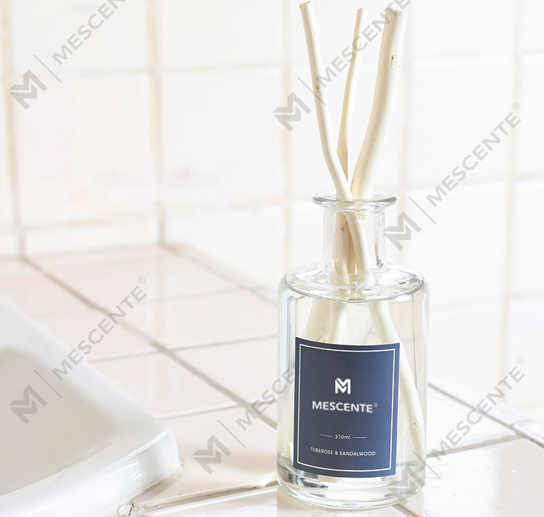 M&Scent Wholesale Luxuria Glass Bottle 2025 New Arrival Latest Design Reed Diffuser