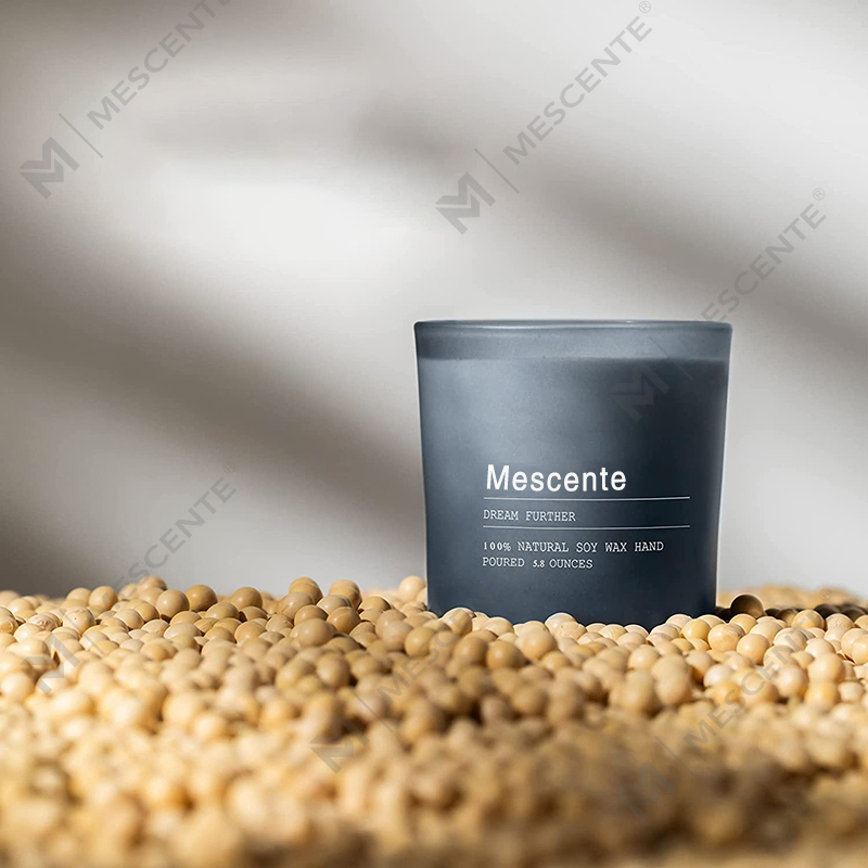 M&Solent Custom Nuptialis decoratio Jar Aenean & Ylang Ylang Candelae odoratae cum Labels in mole