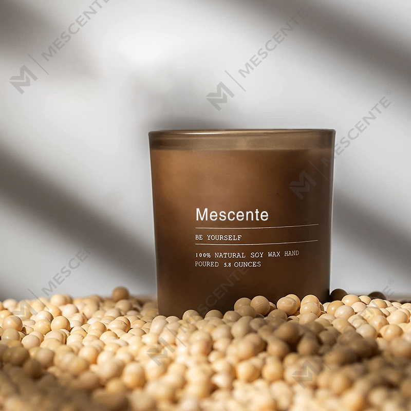 M&Solent Custom Nuptialis decoratio Jar Aenean & Ylang Ylang Candelae odoratae cum Labels in mole