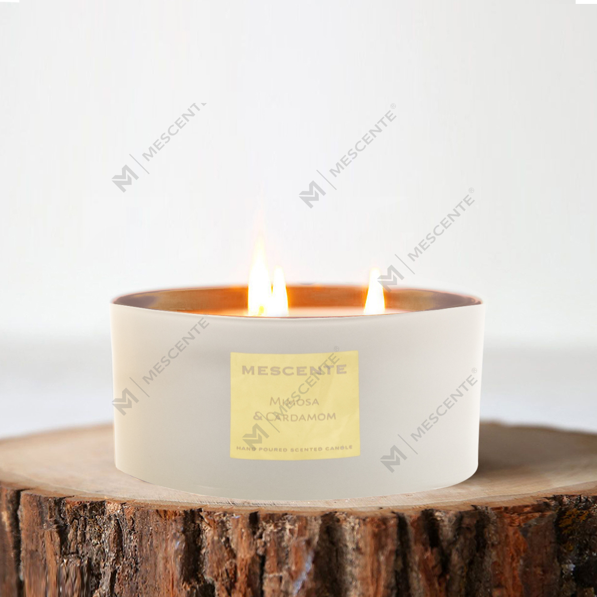 M&Solent Lupum decorativum aromatherapy 3 linum odoratum Cocoes palmae candelae donum set