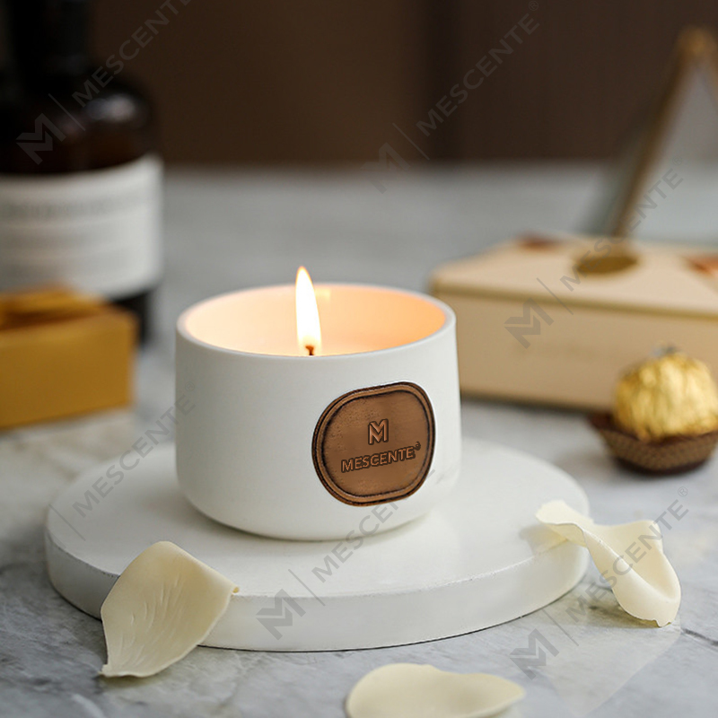 M&Solent label privata ceramic consuetudo cerea olentis Cocoes cerei donum sets