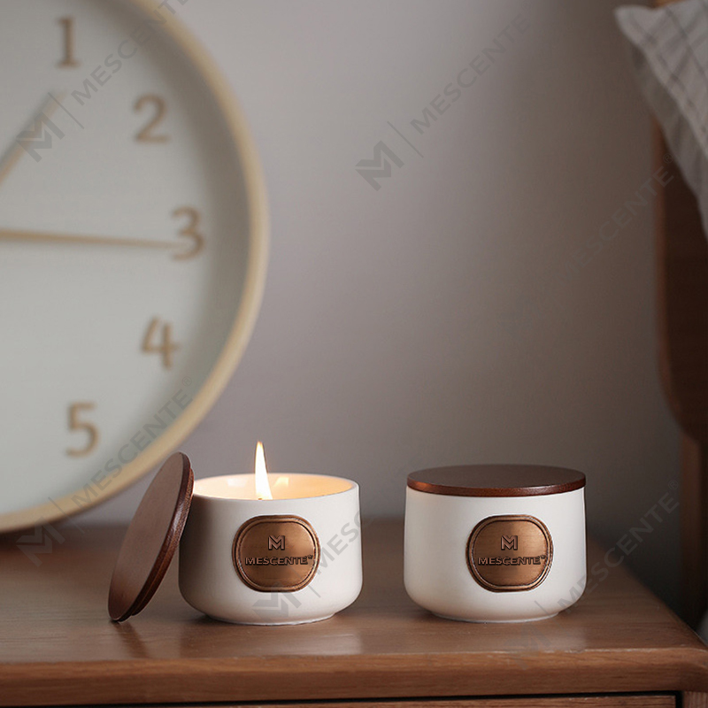 M&Solent label privata ceramic consuetudo cerea olentis Cocoes cerei donum sets