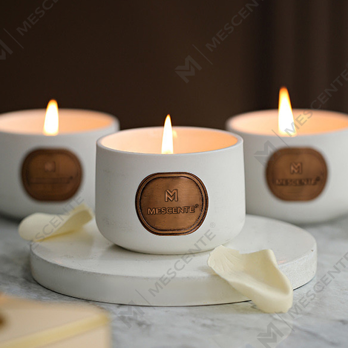 M&Solent label privata ceramic consuetudo cerea olentis Cocoes cerei donum sets