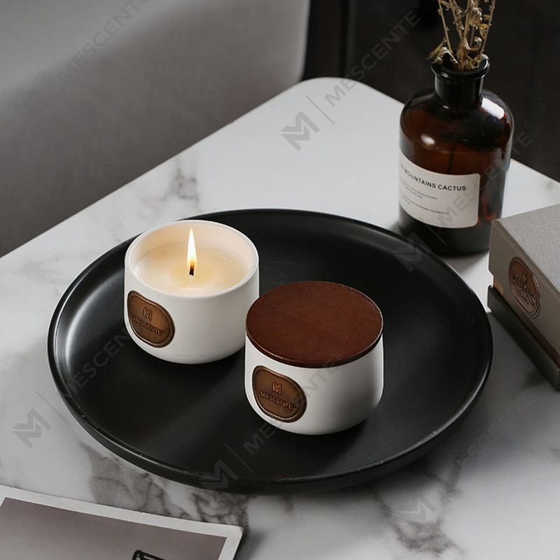 M&Solent label privata ceramic consuetudo cerea olentis Cocoes cerei donum sets