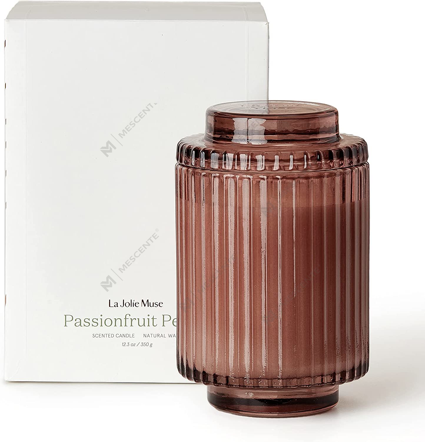 Lupum Custom Logo Spa Round Ceramic Organic Coconut Soy Cera Rose Scented Candle Set Crystal Flowers