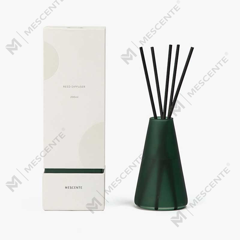 Oem 200ml Luxuria Box Packaging Rattan Sticks Home Fragrance Aroma Reed Difusores Gift Set
