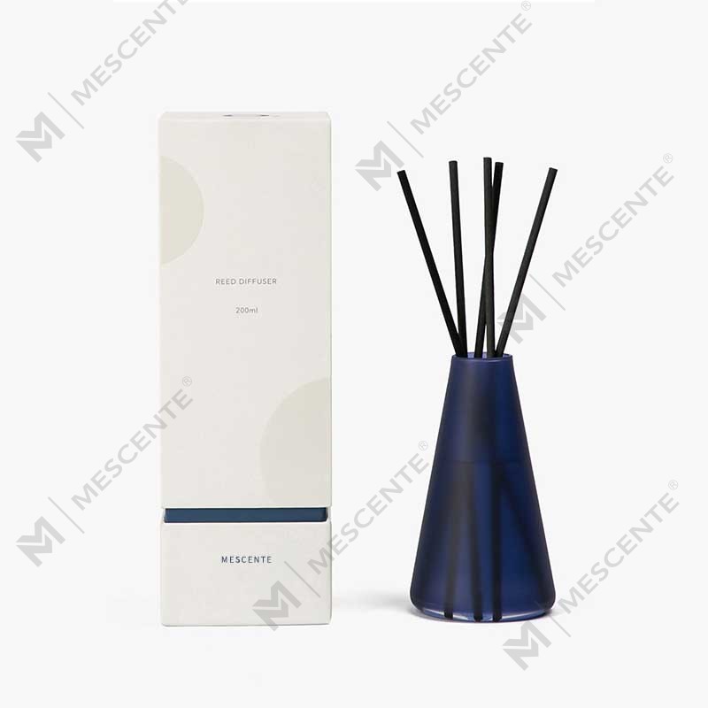 Oem 200ml Luxuria Box Packaging Rattan Sticks Home Fragrance Aroma Reed Difusores Gift Set