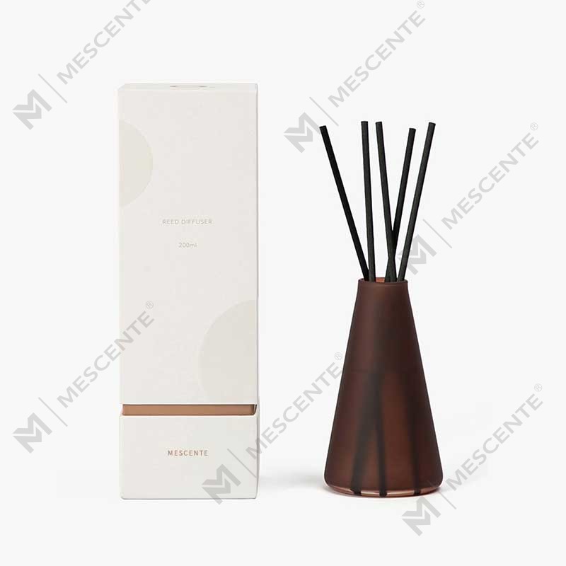 Oem 200ml Luxuria Box Packaging Rattan Sticks Home Fragrance Aroma Reed Difusores Gift Set