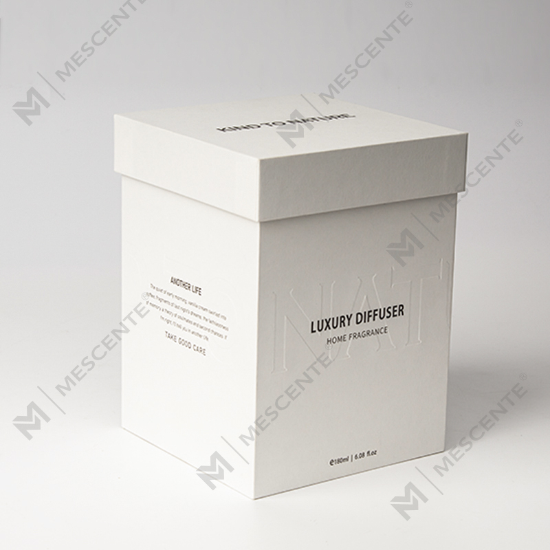 M&Scent Large Square Bottle Big Rattan Stick Liquid Aromatherapy Reed Diffuser Favores with Stopper