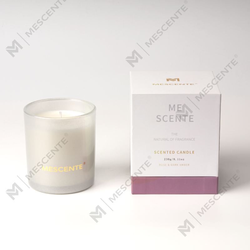 M & Odorem Private Label Christmas Black Candle Jars Aromatherapy Candelae odoratae
