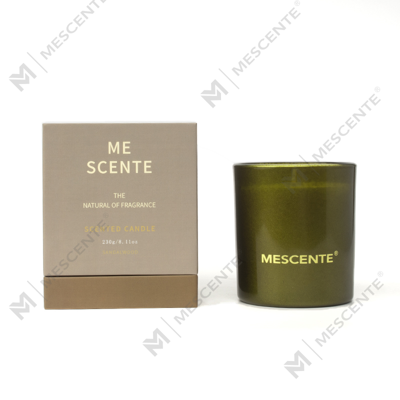 M & Odorem Private Label Christmas Black Candle Jars Aromatherapy Candelae odoratae