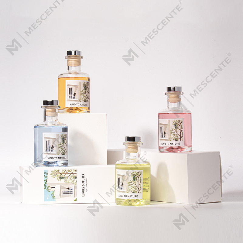 M & Odore Luxuria Decorative Large Utrem Essentiale Oleum Reed Difusores cum aridae Flos Paro