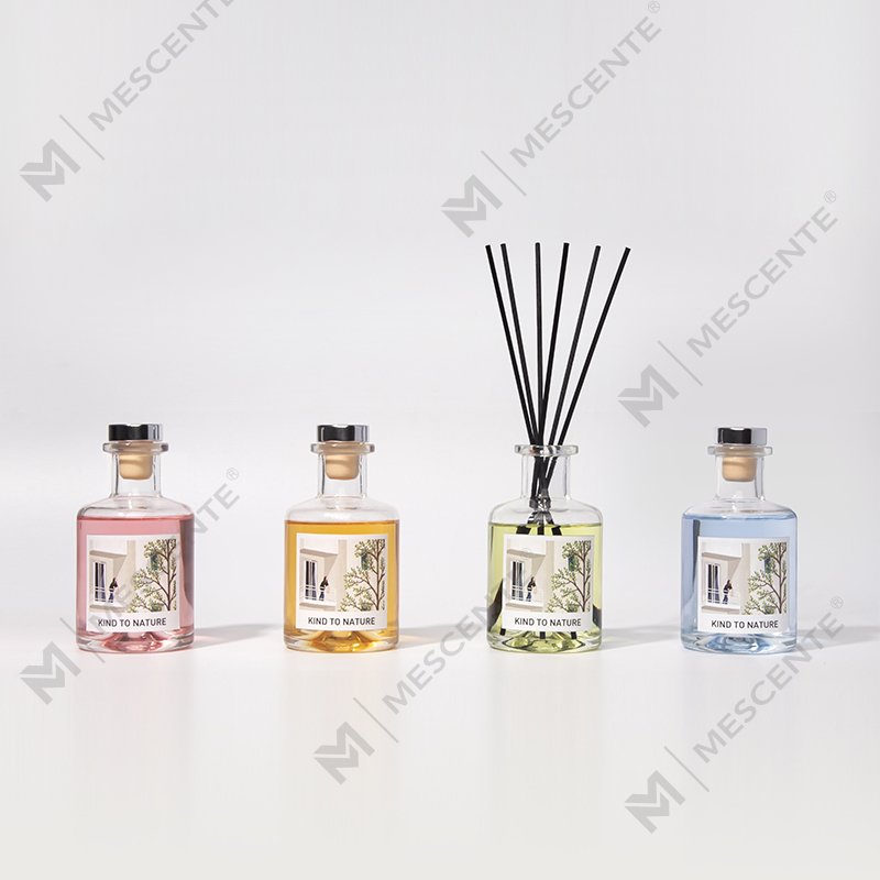 M & Odore Luxuria Decorative Large Utrem Essentiale Oleum Reed Difusores cum aridae Flos Paro