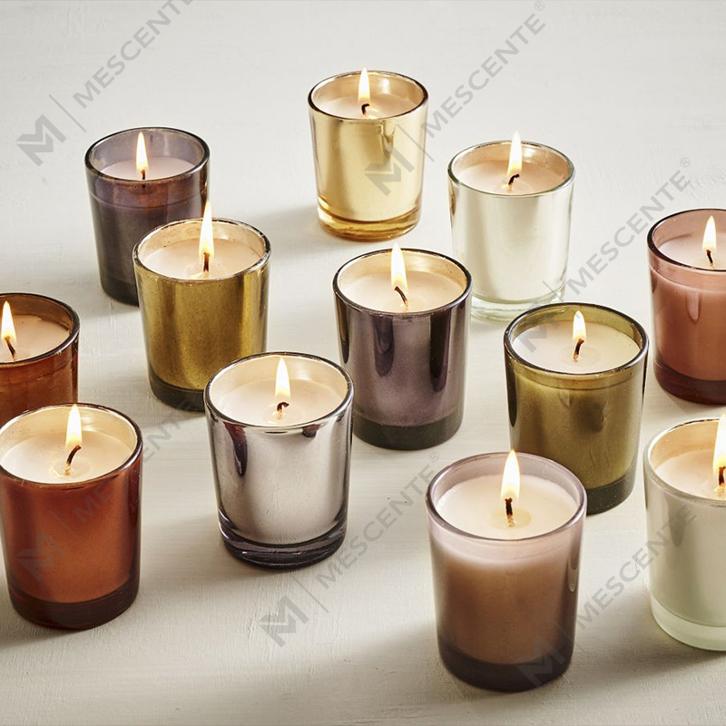 M&Scent Luxury Custom Jar Home Fragrance Christmas Solent Soy Wax Candles with Lid