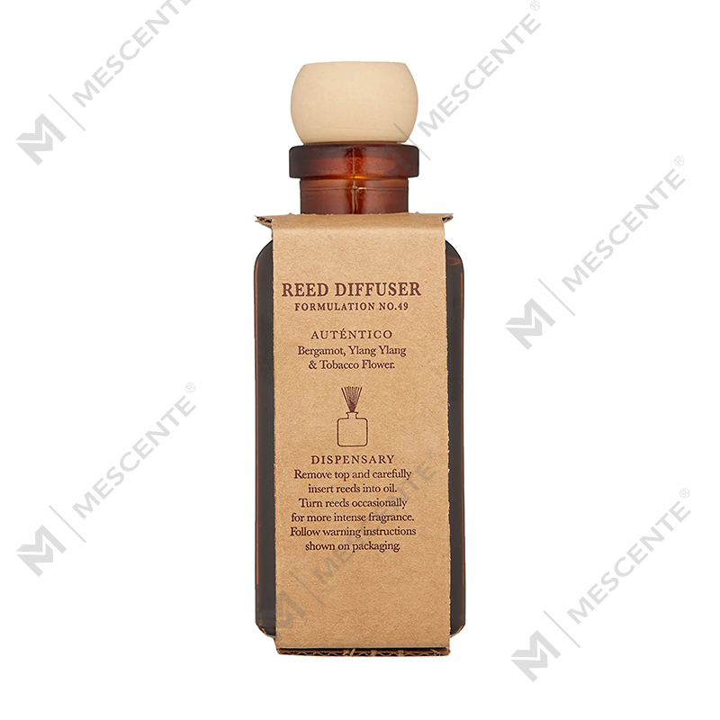 M&Scent Luxuria Custom Large Rose Aurum Glass Bottle Flower Private Label Liquid Reed Diffuser With Gift Box
