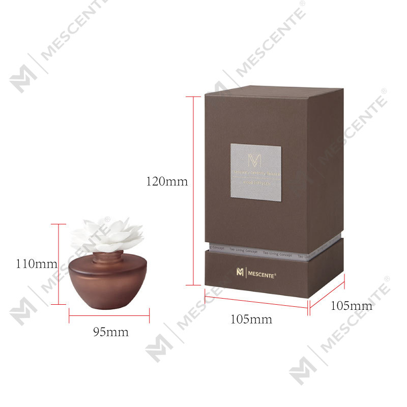 Flos Albus Mini Unguentum Aroma Reed Diffuser Oleum, Odorem Thailand Reed Diffusores Donum Set
