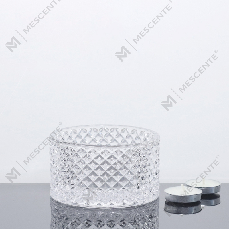 M & Odorem Amplus III Wick Pink Candelae dolia cum operculis in mole, Ceramic Candle Jar pro Candela Condita